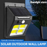 Solar Lights Outdoor Led Wall street Lamps High light efficiency-TI00848-Veeddydropshipping